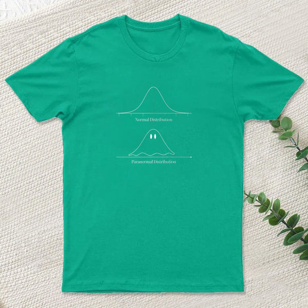 Normal Distribution, Paranormal Distribution Math Gift T-Shirt