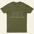 This T-Shirt Speaks Volumes Funny Maths Science Pun Entrageek T-Shirt