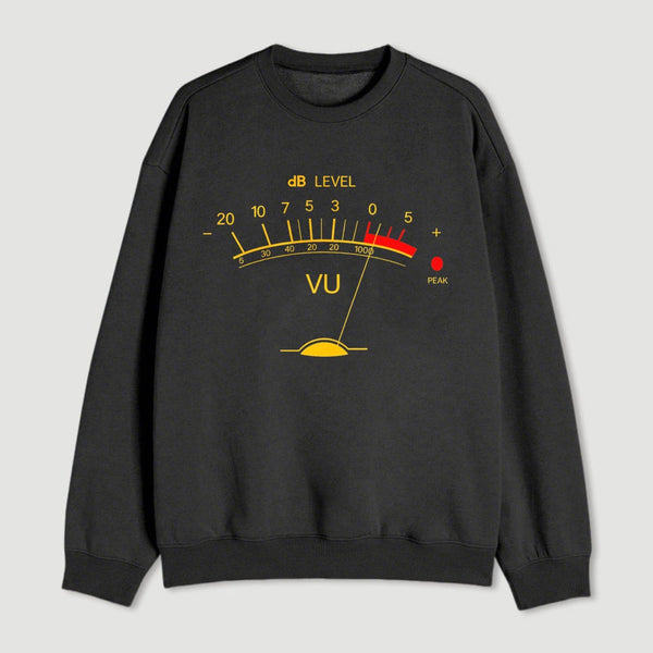 Volume Vu Meter Vintage Sweatshirt