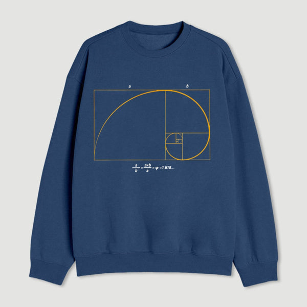 Fibonacci Math Art Science Engineer Sweatshirt