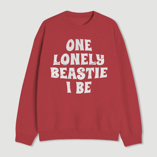 One Lonely Beastie I Be Geek Sweatshirt