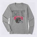 Vintage Football Hometown Team Print Long Sleeve T-Shirt