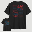 Stars and Stripes and Human Rights T-Shirt