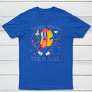Hot Dog I'm Just Here for The Wieners 4Th of July T-Shirt