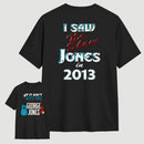 George Jones No Shows Two Side T-Shirt
