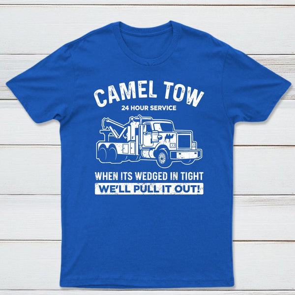 Camel Towing Print T-Shirt