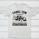 Camel Towing Print T-Shirt
