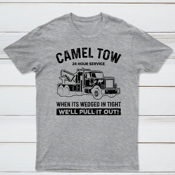 Camel Towing Print T-Shirt