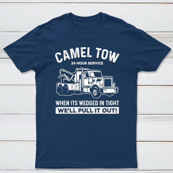 Camel Towing Print T-Shirt