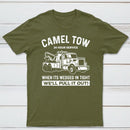 Camel Towing Print T-Shirt