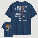 NewYork 2 Side Basketball Fans T-Shirt