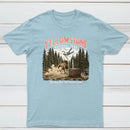 Do Not Pet The Fluffy Cows Yellowstone National Park T-Shirt