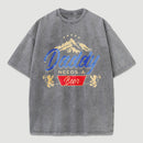 Daddy Needs A Beer Shirt Vintage Washed T-Shirt