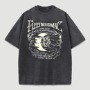 Vintage Moon Pattern T-Shirt