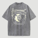 Vintage Moon Pattern T-Shirt