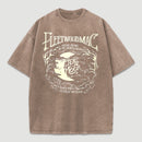 Vintage Moon Pattern T-Shirt