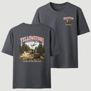 Do Not Pet The Fluffy Cows Yellowstone National Park Two Side T-Shirt