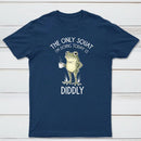Funny Frog Graphic Diddly Squat T-Shirt