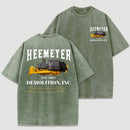 Heemeyer Demolition Inc Washed T-Shirt