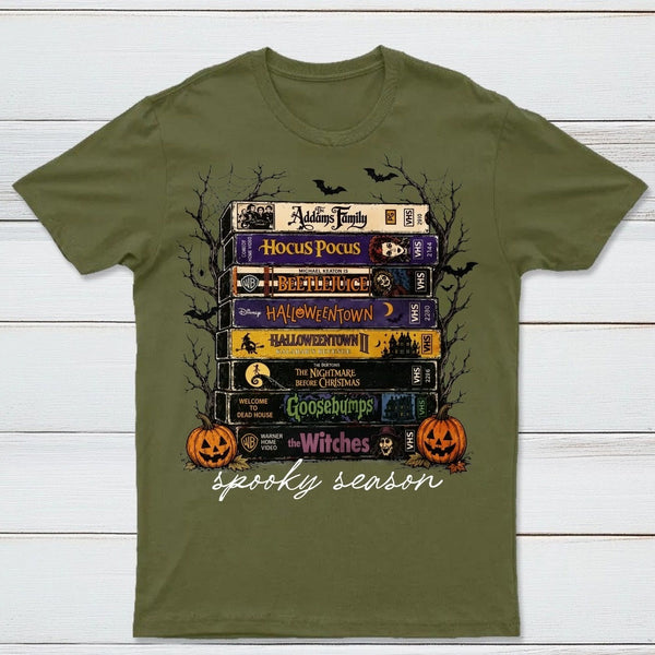 Vintage Halloween Movie Retro Spooky Season T-Shirt