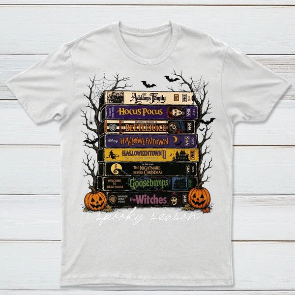 Vintage Halloween Movie Retro Spooky Season T-Shirt