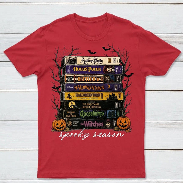 Vintage Halloween Movie Retro Spooky Season T-Shirt