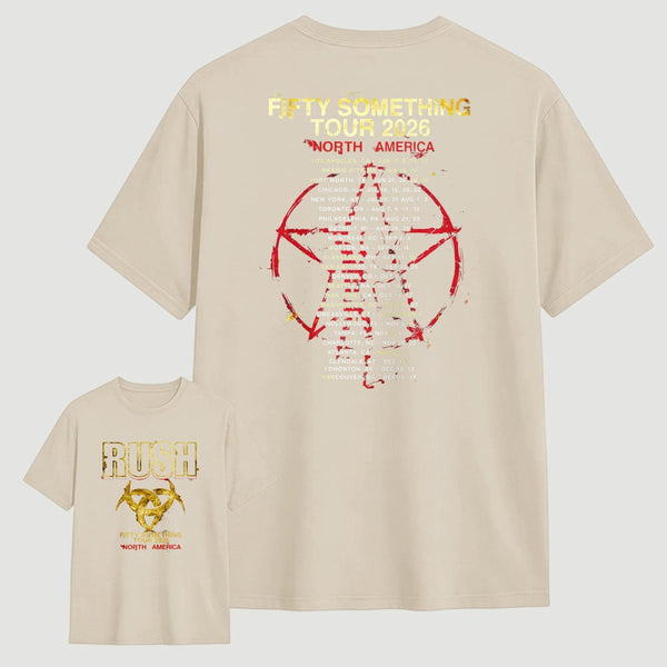 Rush Fifty Something Tour 2026 T-Shirt