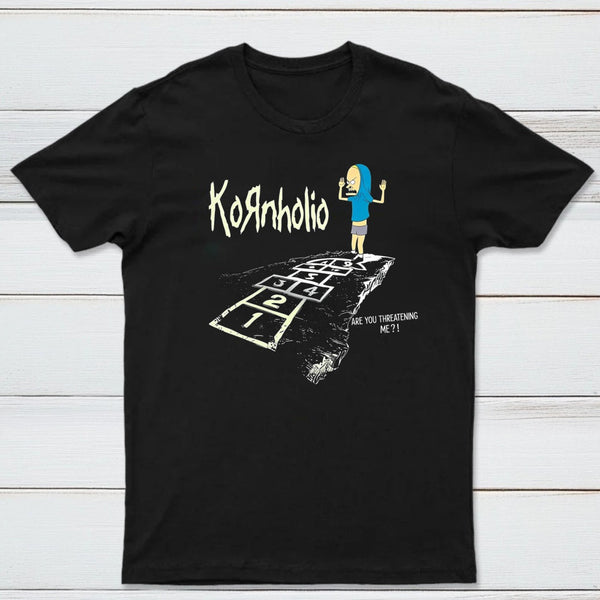 Vintage Kornholio Graphic Funny T-Shirt