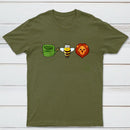 Hose Bee Lion Funny T-Shirt
