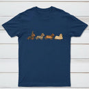 Halloween Wiener Dog Funny T-Shirt