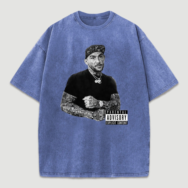 Dustin Poirier Graphic Meme Washed T-Shirt