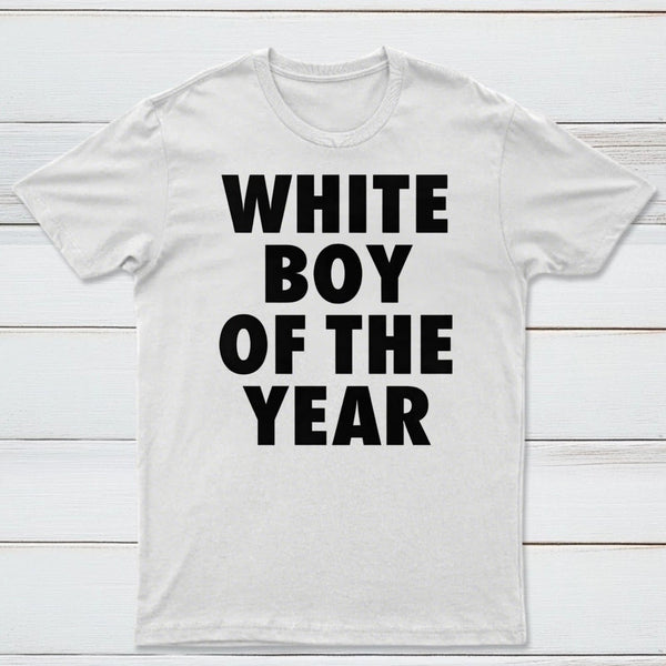 White Boy Of The Year Funny T-Shirt