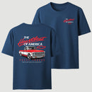 Old School Legend Tee Red Chevy Never Outclassed T-Shirt