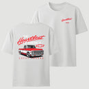 Old School Legend Tee Red Chevy Never Outclassed T-Shirt