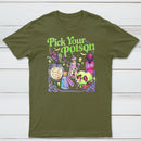 Pick Your Poison Vintage Halloween T-Shirt