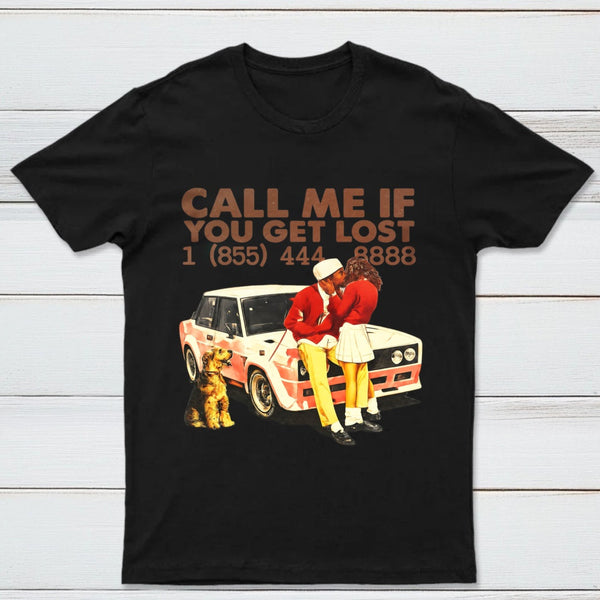 Vintage Pop Culture Call Me if You Get Lost T-Shirt
