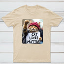 Cat Lives Matter Protest Cat T-Shirt