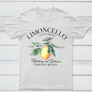 Limoncello Lemon Liquor Capri Italia Refreshing And Delicious Campania Region T-Shirt